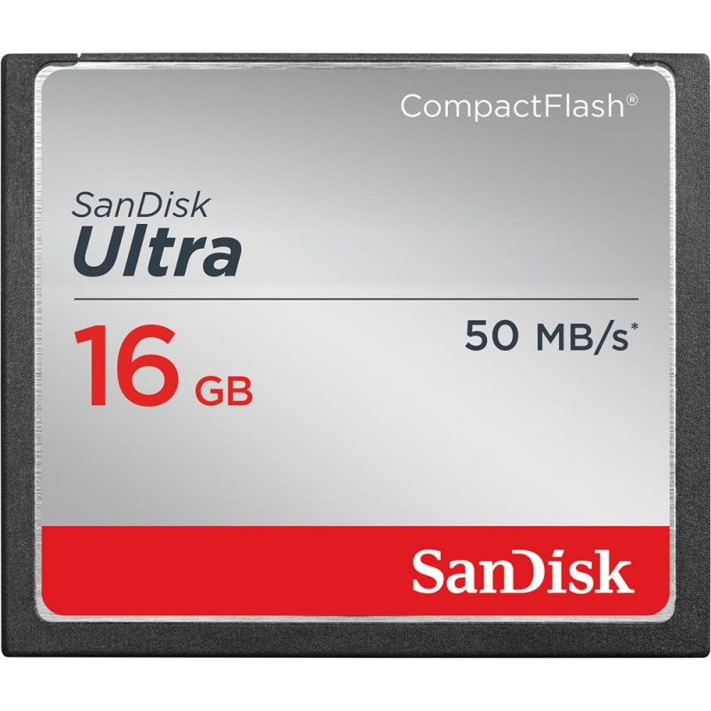 SanDisk 16GB Ultra CompactFlash Memory Card